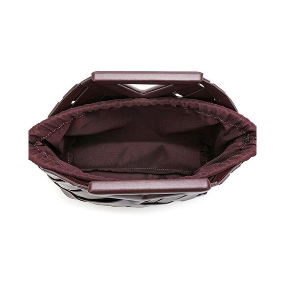 Tiffany & Fred Paris Smooth & Perforated Leather Shoulder Bag - Picture 3 of 3